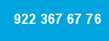 922 367 67 76 922 367 67 76